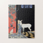 Blondine door Virginia Frances Sterrett Legpuzzel (Verticaal)