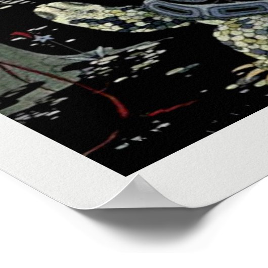 Blondine en het sprookje van de Tortoise Poster (Hoek)