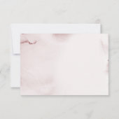 Blondine Fairy Verjaardag Enchanted Forest Bedankkaart (Achterkant)