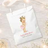Blondine Princess Baby shower / Verjaardagsgunstta Bedankzakje (Geknipt)