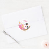 Blondine Princess en Pirate Stickers (Envelop)