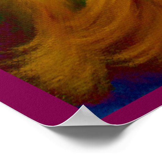 Blondish Lady-Poster Poster (Hoek)