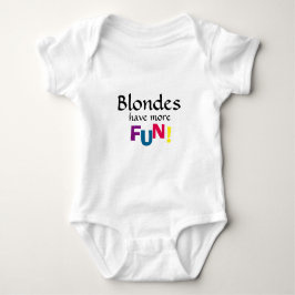 Blondjes hebben meer plezier romper