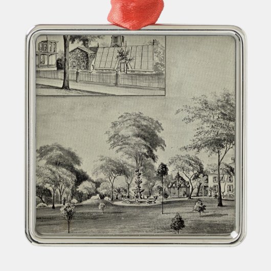 Blonstone, Westville Metalen Ornament (Voorkant)