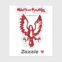 Blood Bird Meisje van Bloed Thee en Rode String