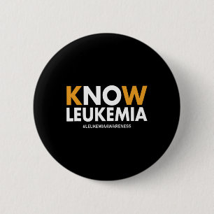Blood Cancer Awareness Gifts Mannen Vrouwen Kinder Ronde Button 5,7 Cm