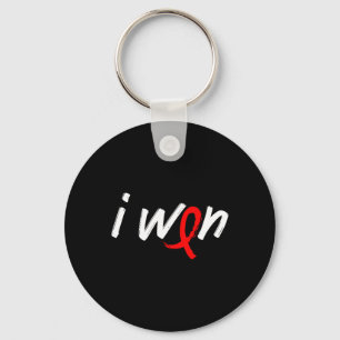 Blood Cancer Awareness - Ik won Survivor Fighter Sleutelhanger
