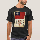 Blood Chit WWII Militaire Geschiedenis Blood Chit T-shirt (Voorkant)