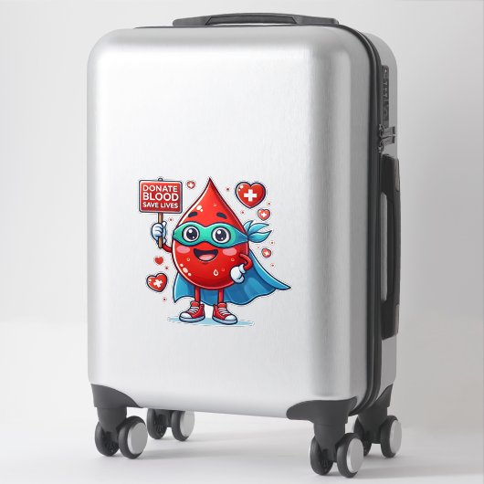 Blood donation sticker (Koffer)