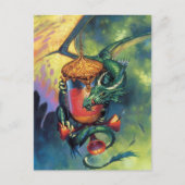 Blood Dragon-Briefkaart | Fierce Dragon Illustrati Briefkaart (Voorkant)