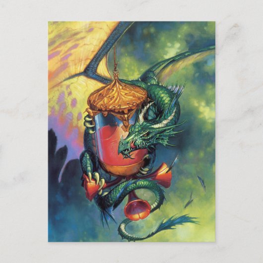 Blood Dragon-Briefkaart | Fierce Dragon Illustrati Briefkaart (Voorkant)