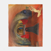 Blood is Life Fleece Deken (Voorkant)