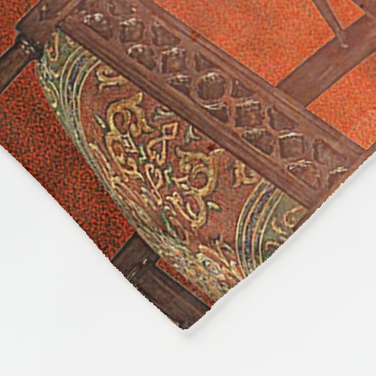  Blood is Life Fleece Deken (Hoek)