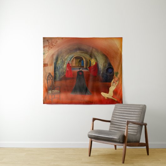 Blood is Life Wandkleed (In Situ (horizontaal))