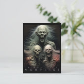 Blood Lust - Vampires Postcard Briefkaart (Staand voorkant)