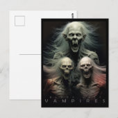 Blood Lust - Vampires Postcard Briefkaart (Voorkant / Achterkant)