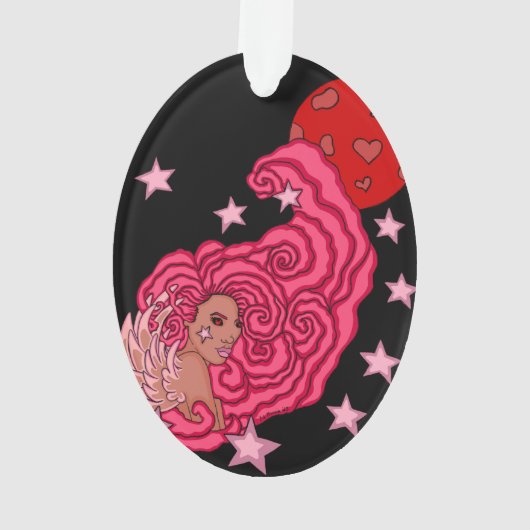 Blood Moon Angel Ornament (achterkant)