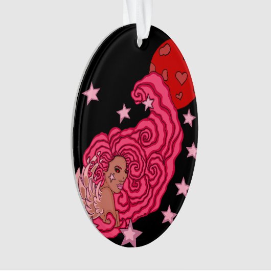 Blood Moon Angel Ornament  (voorkant)