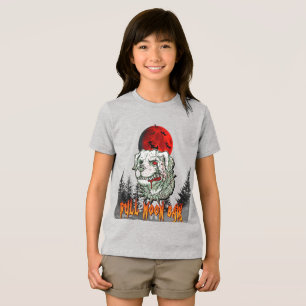 Blood Moon Bark – Zombie Dog Halloween Shirt