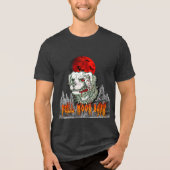 Blood Moon Bark – Zombie Dog Halloween Shirt (Voorkant)