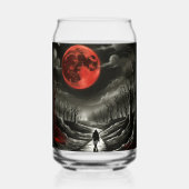 Blood moon  blikvorm glas (Voorkant)