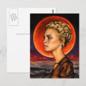 Blood Moon Briefkaart (Voorkant / Achterkant)
