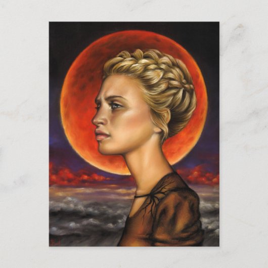 Blood Moon Briefkaart (Voorkant)