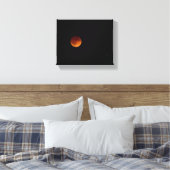 Blood Moon Canvas Afdruk (Insitu (Slaapkamer))