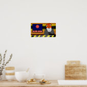 Blood Moon CBC News Poster (Keuken)