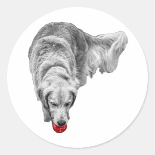 Blood Moon Chase Ronde Sticker