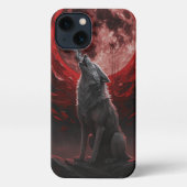 Blood Moon Howl iPhone Hoesje (Achterkant)