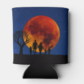 Blood Moon Lunar Eclipse Blikjeskoeler (Achterkant)