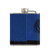 Blood Moon Lunar Eclipse Heupfles (Achterkant)