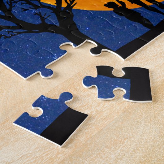 Blood Moon Lunar Eclipse Legpuzzel (Zijkant)