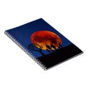 Blood Moon Lunar Eclipse Notitieboek (Rechterzijde)