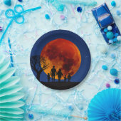 Blood Moon Lunar Eclipse Papieren Bordje (Feest)
