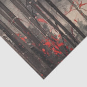 Blood Moon Sakura Inkt Wash (1) Tissuepapier (Detail)