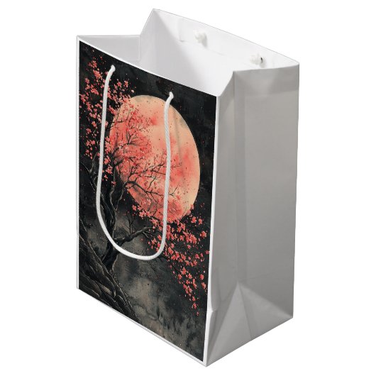 Blood Moon Sakura Inkt Wash (2) Medium Cadeauzakje (Voorkant Gekanteld)