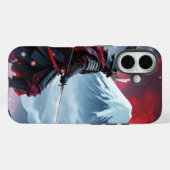 Blood Moon Samurai: The Last Stand at Mount Fuji Case-Mate iPhone Case (Achterkant (horizontaal))