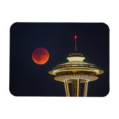 Blood Moon Seattle Space Needle Magneet (Horizontaal)