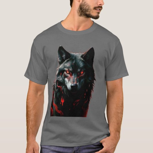 Blood Moon T-shirt volledig alleen (Voorkant)