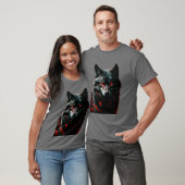 Blood Moon T-shirt volledig alleen (Unisex)