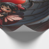 Blood Moon Valentine Fairy Cadeaupapier (Hoek)