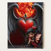 Blood Moon Valentine Fairy  Planner (Achterkant)