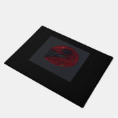 Blood Moonlit Night Door Mat (Schuin)