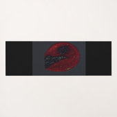 Blood Moonlit Night Yoga Mat (Achterkant (horizontaal))