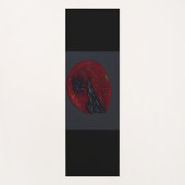 Blood Moonlit Night Yoga Mat (Voorkant)
