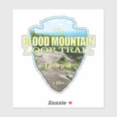 Blood Mountain Loop (pijlpunt) Sticker (Vel)