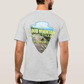 Blood Mountain Loop (pijlpunt) T-shirt (Achterkant)