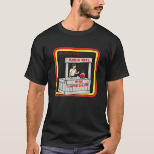  Blood Of Mary Grappig Horror Drink Vampire P T-shirt